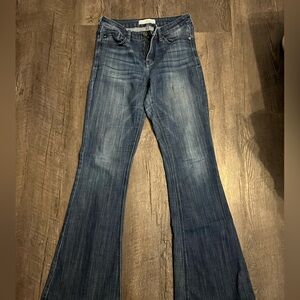 KanCan Dark Blue Flare Jeans
